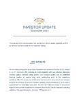 HTO Nevada Investor Update Newsletter Nov 2023