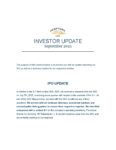 HTO Nevada Investor Update Newsletter Sept 2023